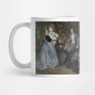 Portrait of the Marquis and Marchioness of Miramon and Their Children by James Tissot Mug